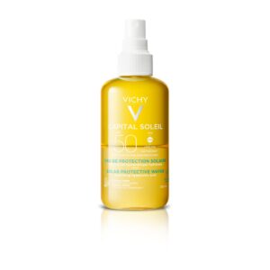 Vichy Capital Soleil Solar Protective Water with Hyaluronic Acid Αδιάβροχη Αντηλιακή Λοσιόν για το Σώμα SPF50 σε Spray 200ml