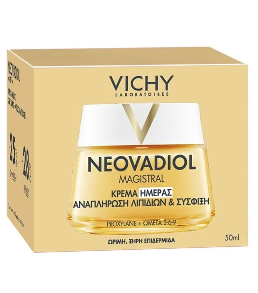 Vichy Neovadiol Magistral Post-Menopause Ενυδάτωση & Αντιγήρανση Κρέμα Προσώπου Ημέρας για την Επιδερμίδα στην Εμμηνόπαυση 50ml - Image 2