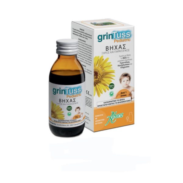 Aboca-Grintuss-Syrup-Pediatric-Παιδικό-Σιρόπι-για-Ξηρό-και-Παραγωγικό-Βήχα-180ml
