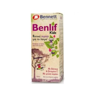 Bennett Benlif Παιδικό Σιρόπι για το Βήχα, τον Πονόλαιμο & την Καταρροή 200ml