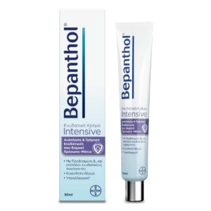 Bepanthol Intensive Κρέμα Προσώπου - Ματιών για Ξηρό & Ευαίσθητο Δέρμα Tube 50ml