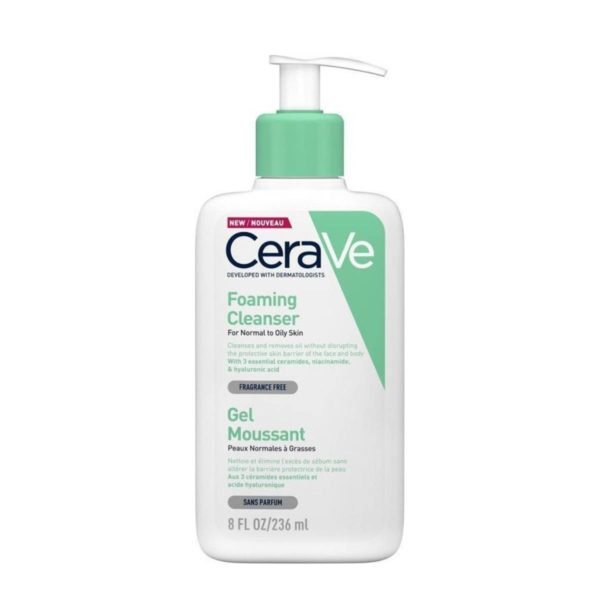 CeraVe Foaming Gel Normal To Oily Cleanser 236ml