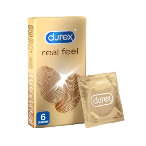 Durex RealFeel, Προφυλακτικά από Προηγμένο Υλικό για πιό Φυσική Αίσθηση 6 τμχ