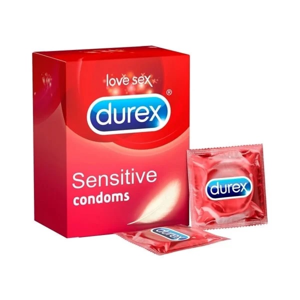 Durex Sensitive Προφυλακτικά 3 τεμ