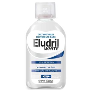 Elgydium Eludril White Στοματικό Διάλυμα Καθημερινής Προστασίας για Λεύκανση 500ml