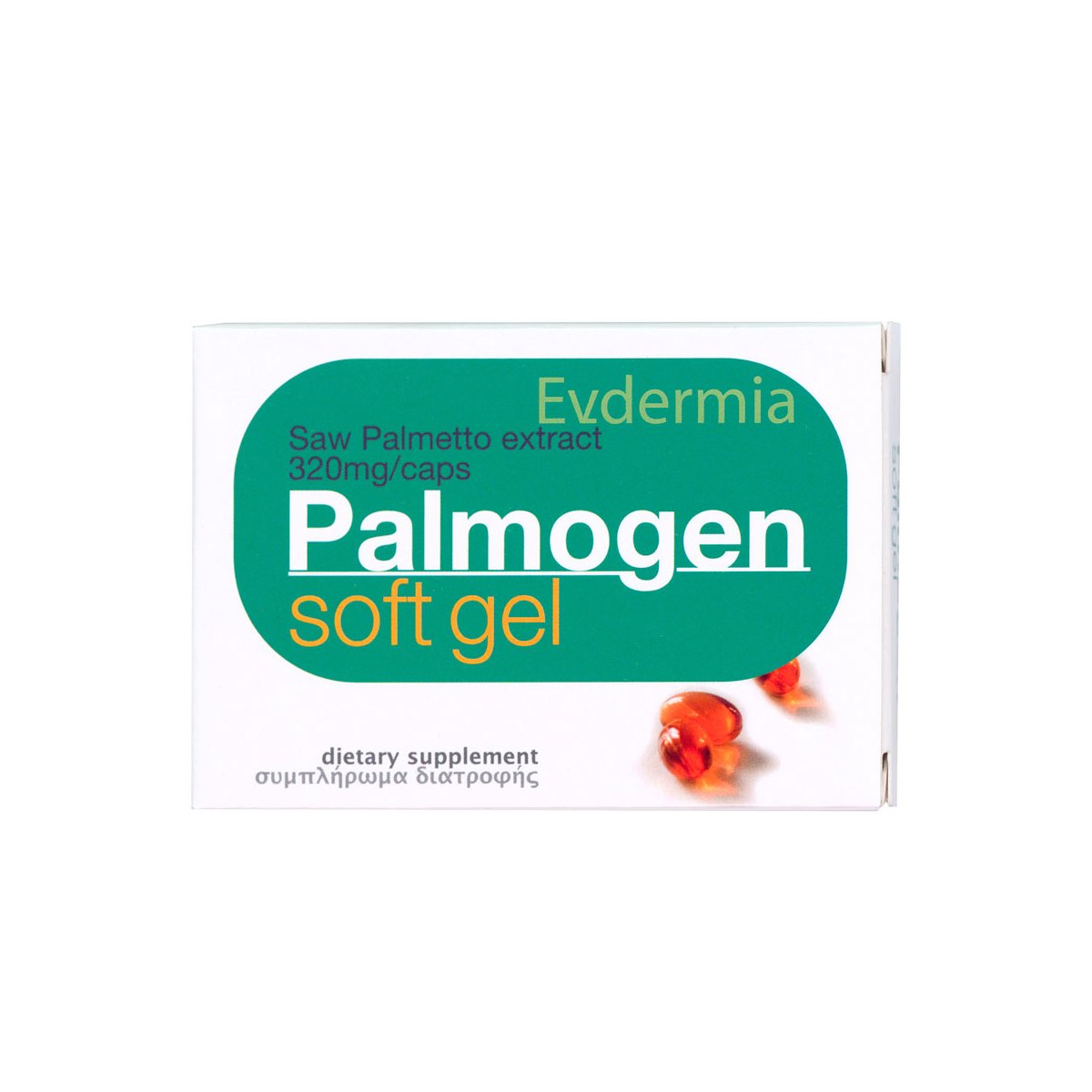 Evdermia Palmogen 320mg Saw Palmetto Extract 30 μαλακές κάψουλες