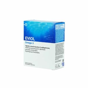 Eviol Omega-3 1000mg συμπυκνωμένο ιχθυέλαιο, 30 μαλάκες κάψουλες