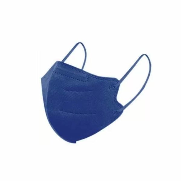 Famex Παιδική Μάσκα Προστασίας KN95 FFP2 σκούρο μπλε, 1τμχ