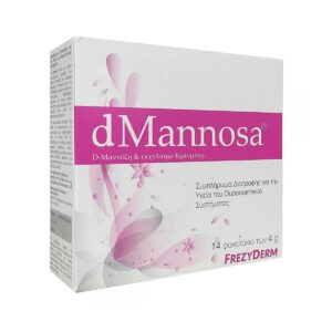 Frezyderm dMannosa Συμπλήρωμα Διατροφής για την Υγεία του Ουροποιητικού Συστήματος 14 φακελίσκοι