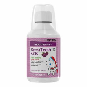 Frezyderm Στοματικό Διάλυμα SensiTeeth 250ml με Γεύση Crazy Berry για 3+ χρονών