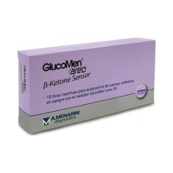 GLUCOMEN AREO β-KETONE SENSOR 10 ΤΑΙΝΙΕΣ-για τον ποσοτικό προσδιορισμό των κετονών στο αίμα