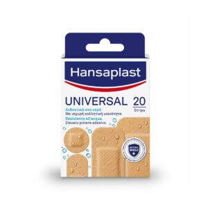 Hansaplast Αδιάβροχα Αυτοκόλλητα Επιθέματα Universal Different Shapes 20τμχ