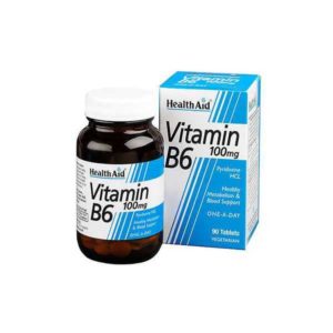 Health Aid B6 Vitamin 100mg 90 ταμπλέτες