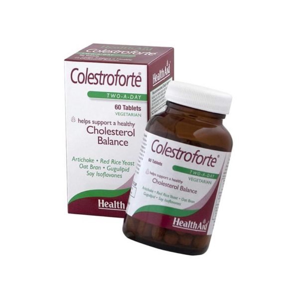 Health Aid Colestroforte Διατήρηση της Χοληστερίνης 60 Ταμπλέτες