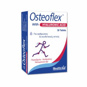 Health Aid Osteoflex with Hyaluronic Acid Συμπλήρωμα για την Υγεία των Αρθρώσεων 30 ταμπλέτες