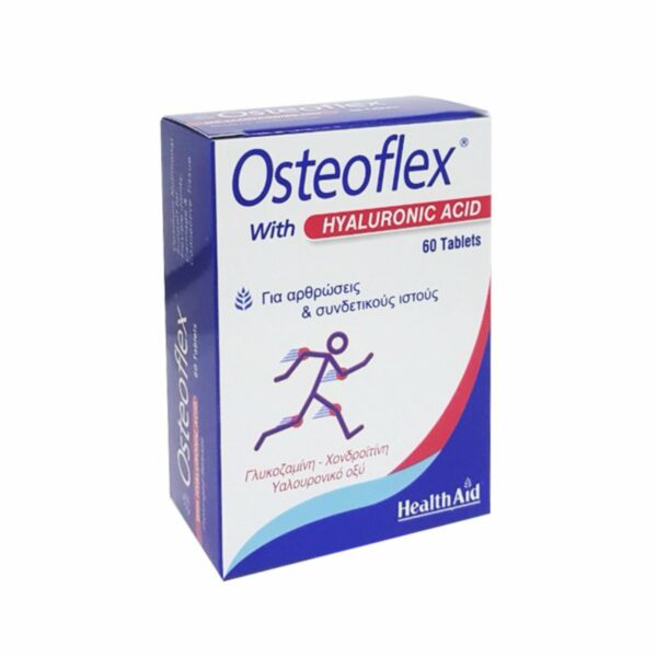 Health Aid Osteoflex with Hyaluronic Acid Συμπλήρωμα για την Υγεία των Αρθρώσεων 60 ταμπλέτες