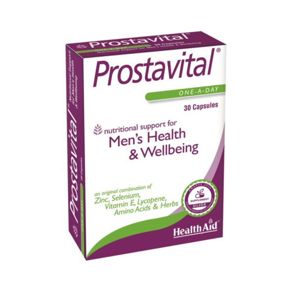 Health Aid Prostavital Συμπλήρωμα για την Υγεία του Προστάτη 30 κάψουλες