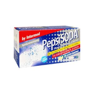 INTERMED Pepsi Soda Ανθρακούχο Χωνευτικό Ποτό για την Άμεση Ανακούφιση του Πεπτικού Συστήματος 14 Αναβράζοντα Δισκία