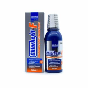 Intermed Chlorhexil-F Στοματικό Διάλυμα Καθημερινής Προστασίας κατά της Πλάκας και της Κακοσμίας 250ml
