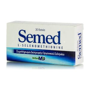 Intermed Semed 55mg Οργανικό Σελήνιο 30 ταμπλέτες