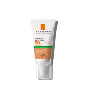La Roche Posay Anthelios UVMUNE 400 Oil Control Gel Cream SPF50+ Αντηλιακή Κρέμα Προσώπου για Ματ Αποτέλεσμα Με Χρώμα, 50ml