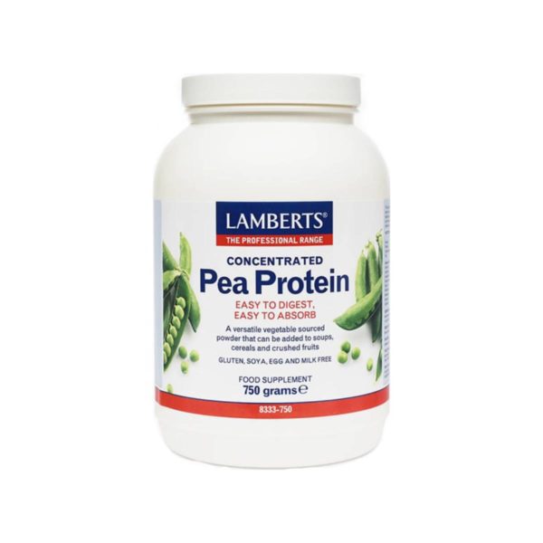 Lamberts Concentrated Pea Protein Χωρίς Γλουτένη & Λακτόζη 750gr