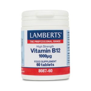 Lamberts Hypoallergenic Formulation Vitamin B12 1000 60 ταμπλέτες
