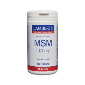 Lamberts Msm Συμπλήρωμα για την Υγεία των Αρθρώσεων 1000mg 120 ταμπλέτες
