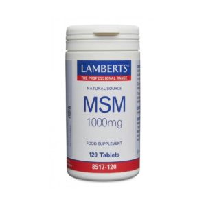 Lamberts Msm Συμπλήρωμα για την Υγεία των Αρθρώσεων 1000mg 120 ταμπλέτες