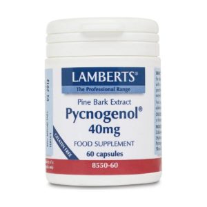Lamberts Pycnogenol 40mg Αντιοξειδωτικό 60 caps
