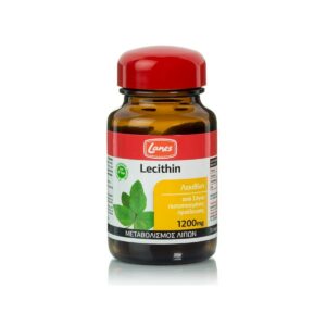 Lanes Lecithin Συμπλήρωμα Διατροφής με Λεκιθίνη 1200mg 30 κάψουλες