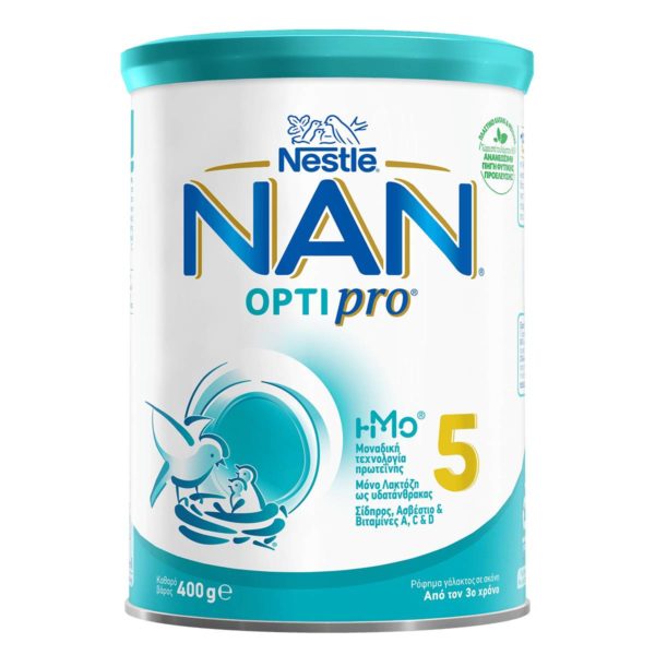 Nestle Γάλα σε Σκόνη Nan Optipro 5 36m+ 400gr Ρόφημα Γάλακτος σε Σκόνη από τον 3ο Χρόνο