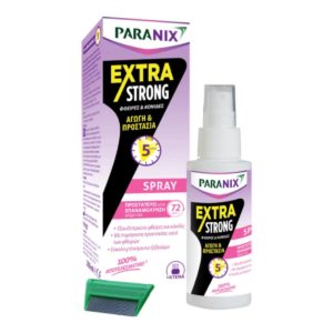 Paranix Extra Strong Spray (100ml) – Αγωγή & Προστασία από Κόνιδες και Ψείρες (Σπρέι)