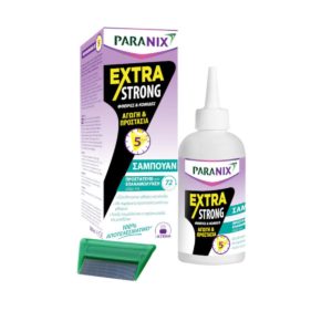 Paranix Extra Strong Προστασία & Άμεση Εξάλειψη από Ψείρες & Κόνιδες Σαμπουάν για άνω των 2 ετών 200ml