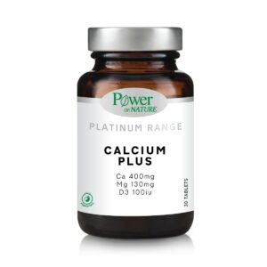 Power of Nature Platinum Range Calcium Plus, 30tabs