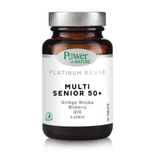 Power of Nature Platinum Range Multi Senior 50+ Πολυβιταμίνες για άνω των 50 ετών, 30 ταμπλέτες