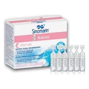 Sinomarin Babies Nose Care Αμπούλες με Θαλασσινό Νερό για Βρέφη και Παιδιά από 0+ Μηνών 36x5ml
