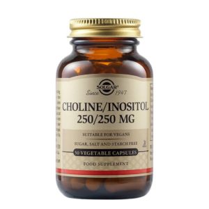 Solgar Choline-Inositol 250 - 250mg Χολίνη & Ινοσιτόλη,50caps