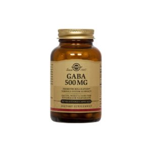 Solgar Gaba 500mg 50 φυτικές κάψουλες