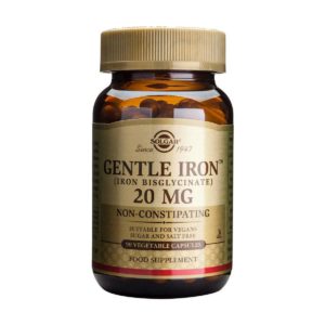 Solgar Gentle Iron 20mg 90 φυτικές κάψουλες