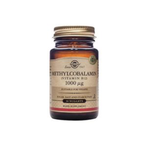 Solgar Methylcobalamin Vitamin B12 1000μg Υγιή Νευρικό Σύστημα, 30 nuggets