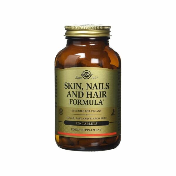 Solgar Skin Nails & Hair για Δέρμα, Νύχια & Μαλλιά 120 Ταμπλέτες