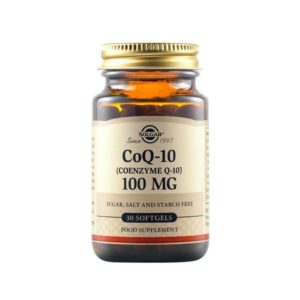 Solgar Vegeterian CoQ-10 χωρίς Γλουτένη 100mg 30 μαλακές κάψουλες