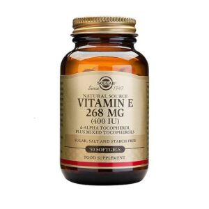 Solgar Vitamin E 268mg 400iu 50 μαλακές κάψουλες Pharmacity.gr