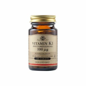 Solgar Vitamin K1 (Phytonadione) 100 ταμπλέτες