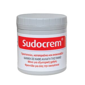 Sudocrem Καταπραϋντική Κρέμα για την Αλλαγής της Πάνας με Αντιερεθιστικούς Παράγοντες 250gr