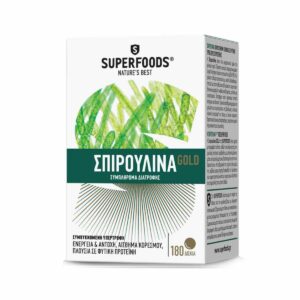 Superfoods Σπιρουλίνα Gold 180 ταμπλέτες