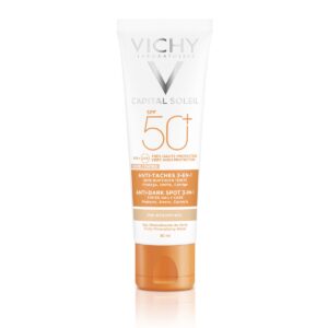 Vichy Capital Soleil Anti Dark Spot Tinted 3in1 SPF50+ Αντιηλιακή Κρέμα Προσώπου Κατά των Κηλίδων με Χρώμα, 50ml