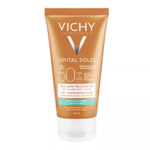 Vichy Capital Soleil SPF50 Αντηλιακή Κρέμα Προσώπου για Ματ Αποτέλεσμα, 50ml