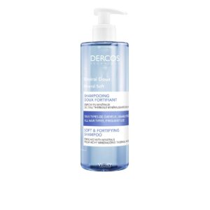 Vichy Dercos Mineral Soft & Fortifying Shampoo All Hair Types 400ml Σαμπουάν για Καθημερινή Χρήση